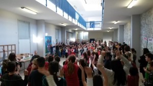 Festa nell'atrio
