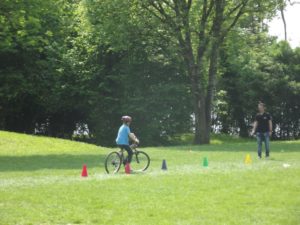 prova di slalom