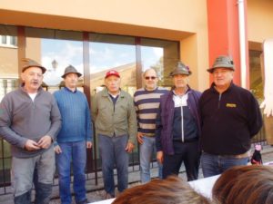 Gli alpini alla festa