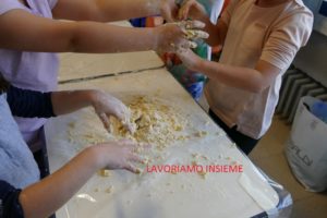 Preparazione dei biscotti