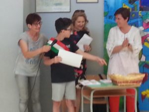 Il sindaco dei bambini con i rappresentanti del comune