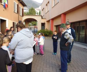 Gli Alpini alla Scuola Segantini