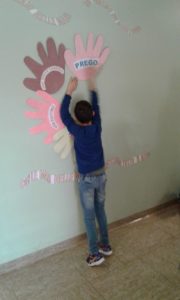 La mano rosa: prego
