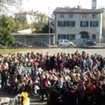 Foto di gruppo con i compagni più grandi