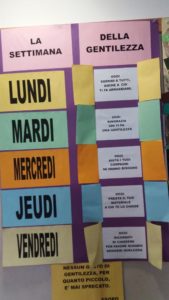 Calendario della gentilezza - particolare