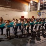 I bambini di terza al glockenspiel