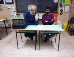 L'autore Ticli e l'ideatore Prashanth