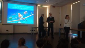 Walter e Augusto pronti a iniziare il loro incontro