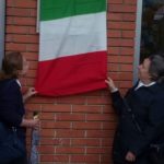 Inaugurazione della nuova targa