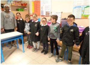 Il saluto dei bambini
