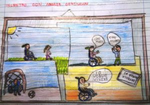 Disegni dei bambini di terza: alcuni episodi raccontati da Andrea
