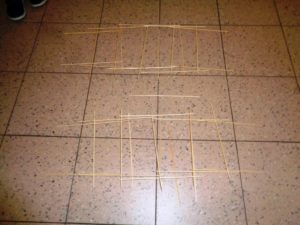 Modellino di ponte autoportante