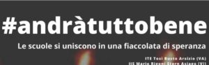 #andratuttobene, Partecipa anche tu alla fiaccolata virtuale per accendere la speranza lunedì 23 marzo alle ore 19,00