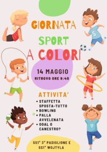 Giornata dello sport a colori, 14 maggio 2024