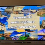 Immagine con la scritta Benvenuti nella regione sud orientale